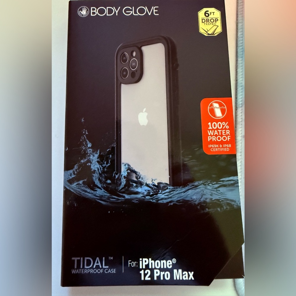 Body Glove Black Waterproof iPhone 12 Pro Max Case